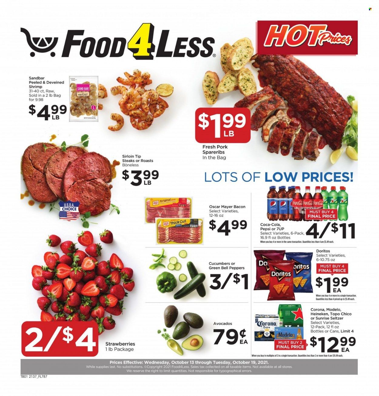 Food 4 Less (IN) Weekly Ad Flyer October 12 to October 19