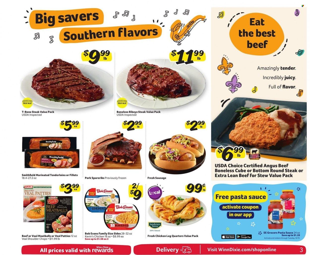 Winn Dixie (AL, FL, GA, LA) Weekly Ad Flyer October 12 to October 19