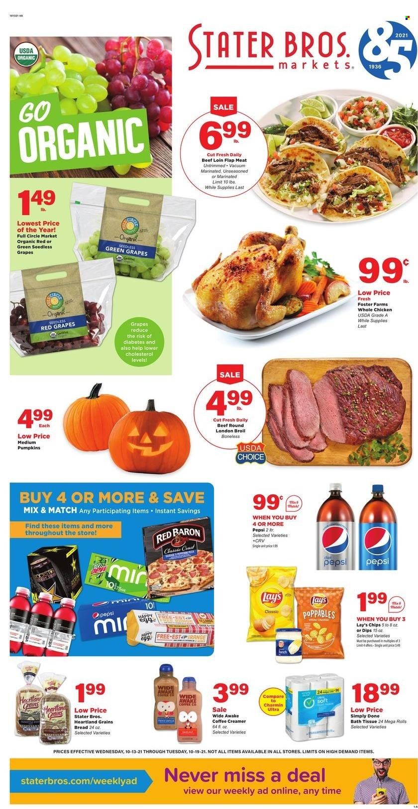 Stater Bros. (CA) Weekly Ad Flyer October 12 to October 19