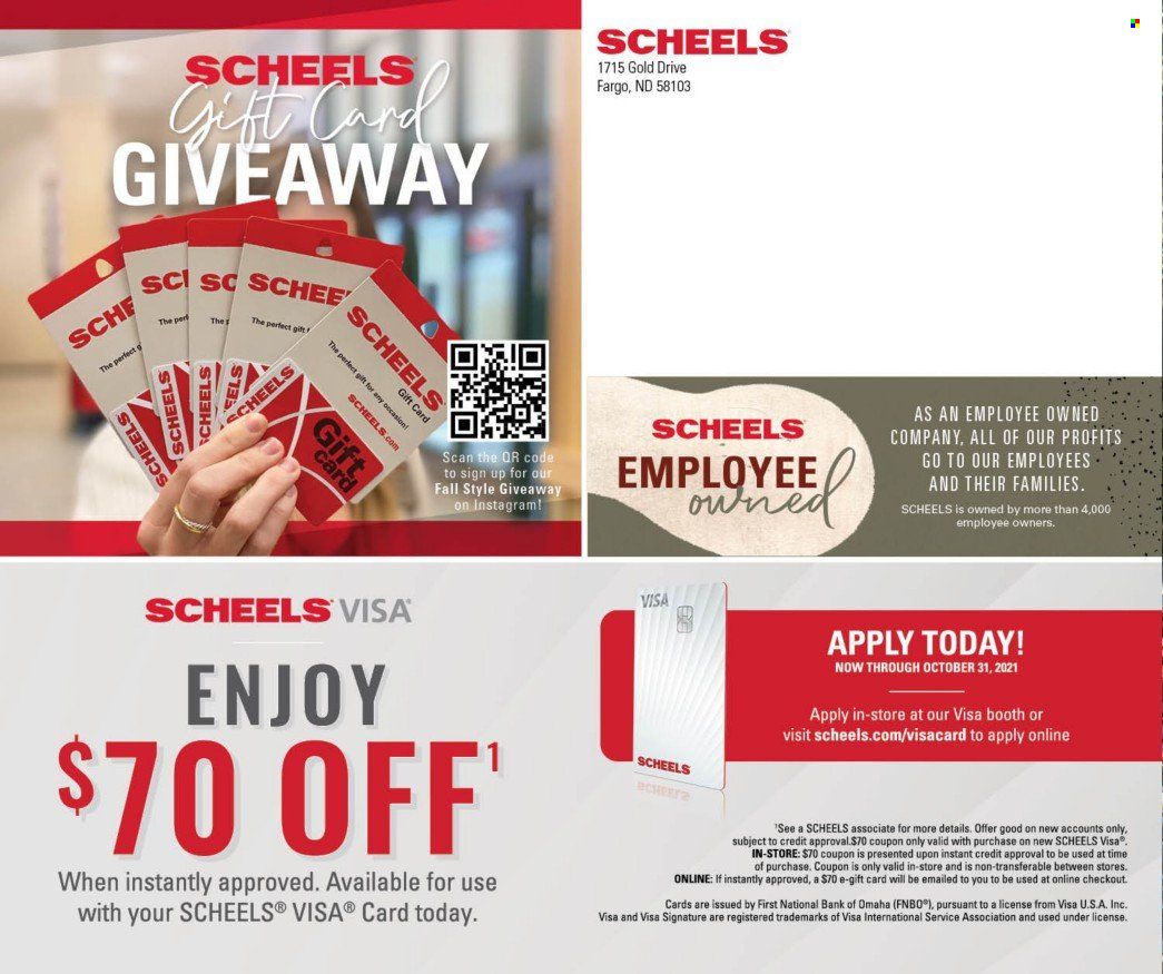 SCHEELS Weekly Ad Flyer October 13 to October 20