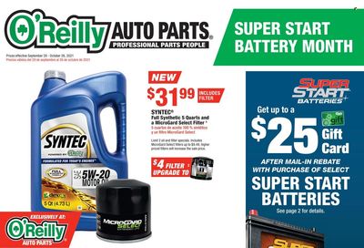 O'Reilly Auto Parts Weekly Ad Flyer October 13 to October 20
