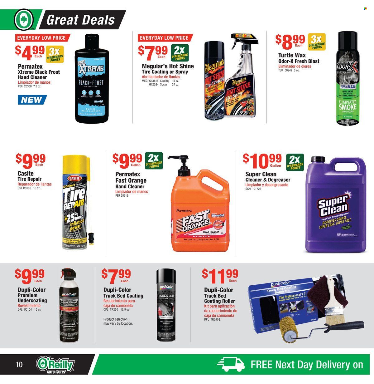 O'Reilly Auto Parts Weekly Ad Flyer October 13 to October 20