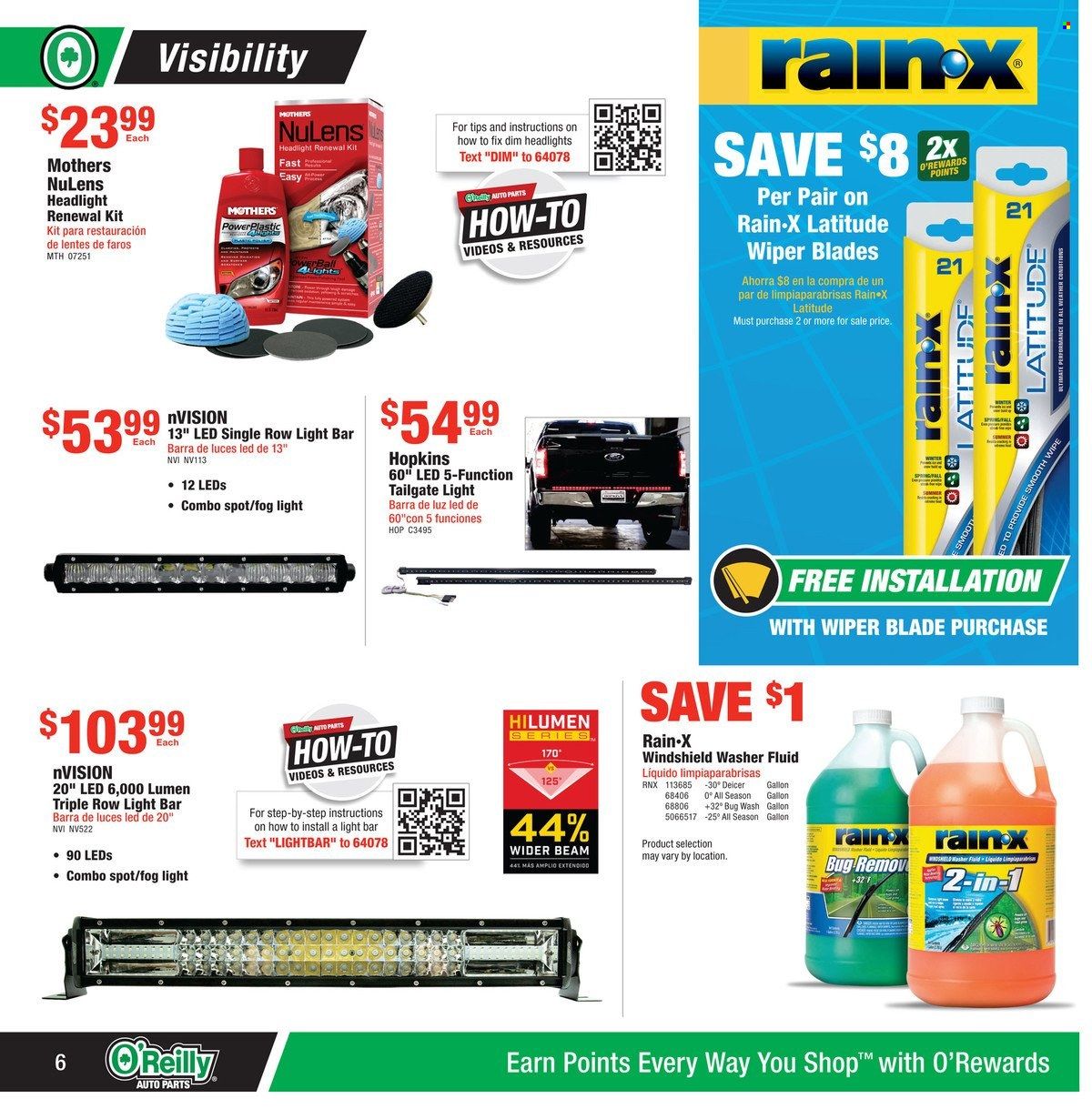 O'Reilly Auto Parts Weekly Ad Flyer October 13 to October 20
