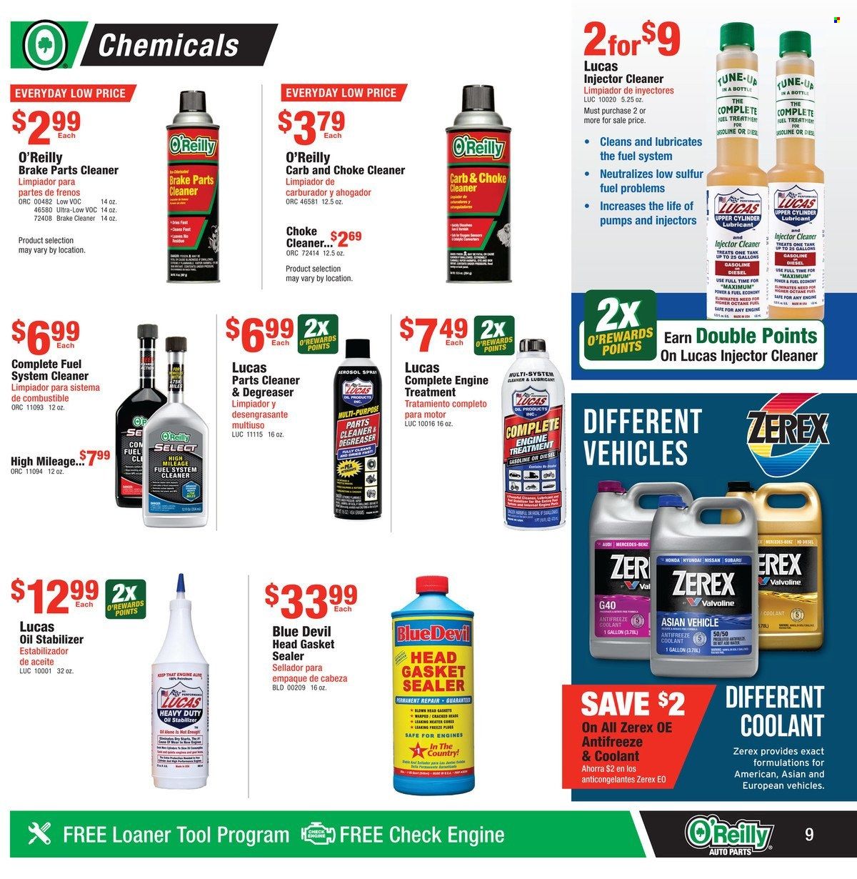 O'Reilly Auto Parts Weekly Ad Flyer October 13 to October 20