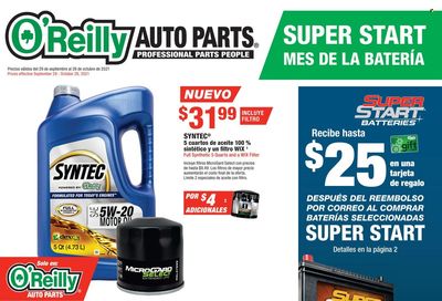 O'Reilly Auto Parts Weekly Ad Flyer October 13 to October 20