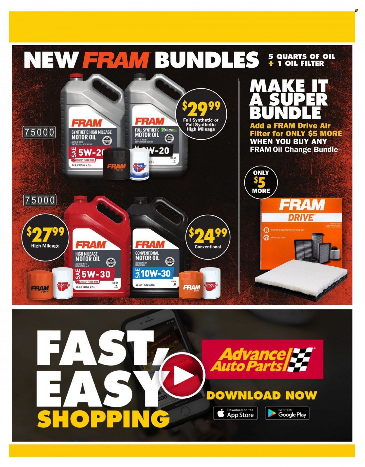 Advance Auto Parts Weekly Ad Flyer October 13 to October 20