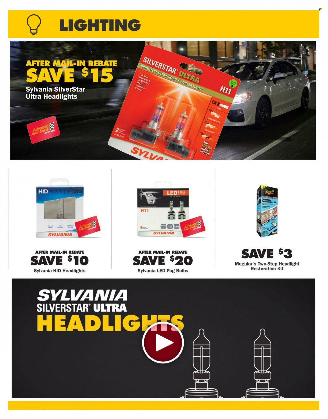 Advance Auto Parts Weekly Ad Flyer October 13 to October 20