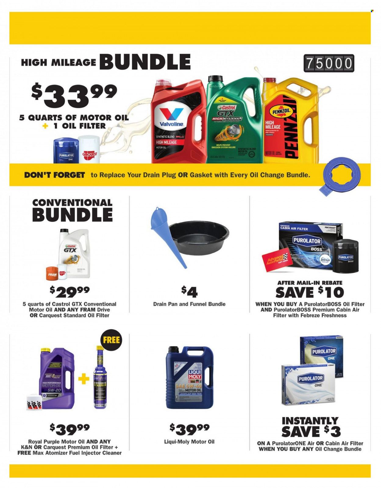 Advance Auto Parts Weekly Ad Flyer October 13 to October 20