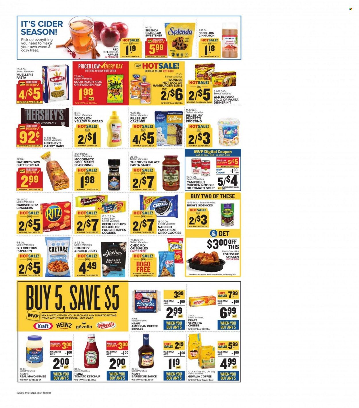 Food Lion (NC) Weekly Ad Flyer October 13 to October 20