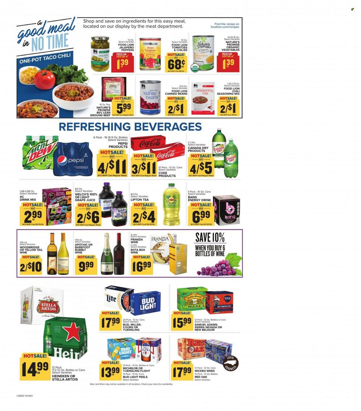 Food Lion (NC) Weekly Ad Flyer October 13 to October 20