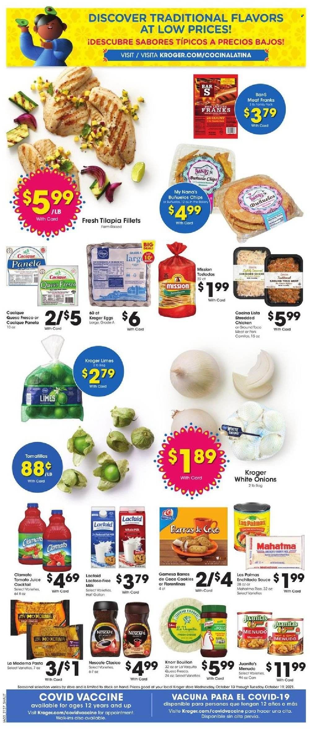 Kroger (GA, IL, LA, MI, OK, SC, TN, TX, VA) Weekly Ad Flyer October 13 to October 20