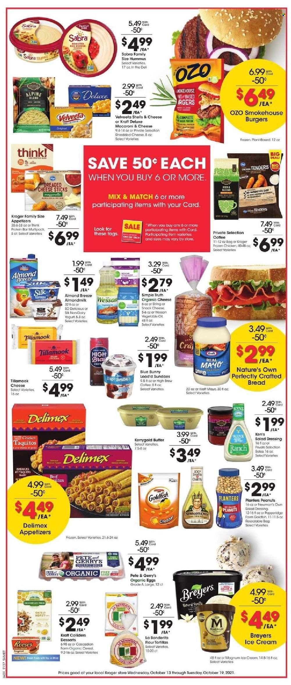 Kroger (GA, IL, LA, MI, OK, SC, TN, TX, VA) Weekly Ad Flyer October 13 to October 20