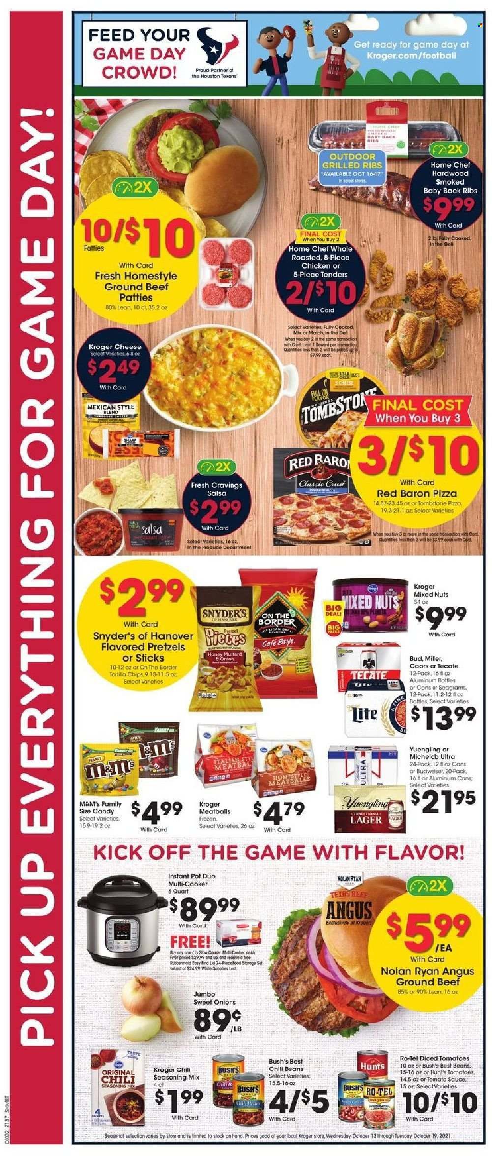 Kroger (GA, IL, LA, MI, OK, SC, TN, TX, VA) Weekly Ad Flyer October 13 to October 20