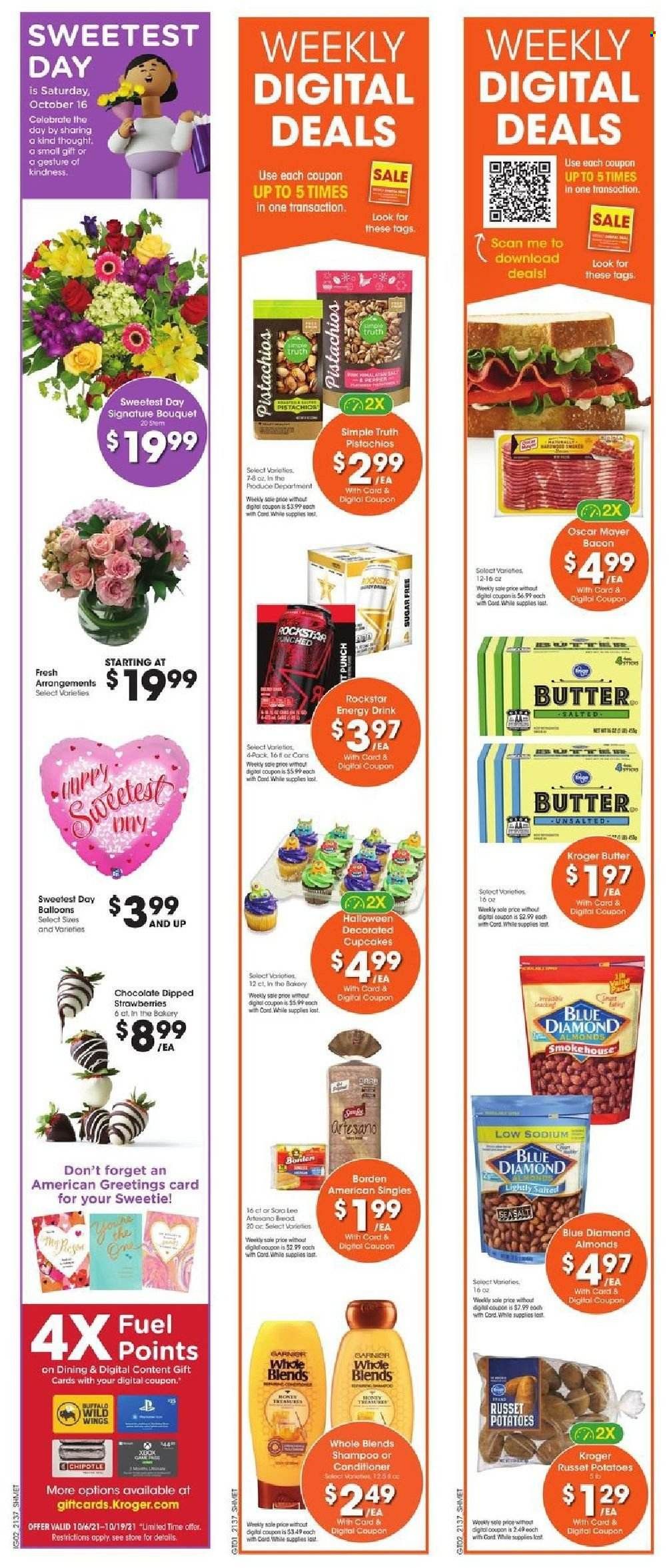Kroger (GA, IL, LA, MI, OK, SC, TN, TX, VA) Weekly Ad Flyer October 13 to October 20