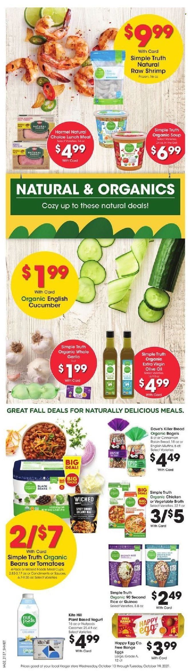 Kroger (GA, IL, LA, MI, OK, SC, TN, TX, VA) Weekly Ad Flyer October 13 to October 20