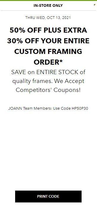 JOANN Weekly Ad Flyer October 14 to October 21
