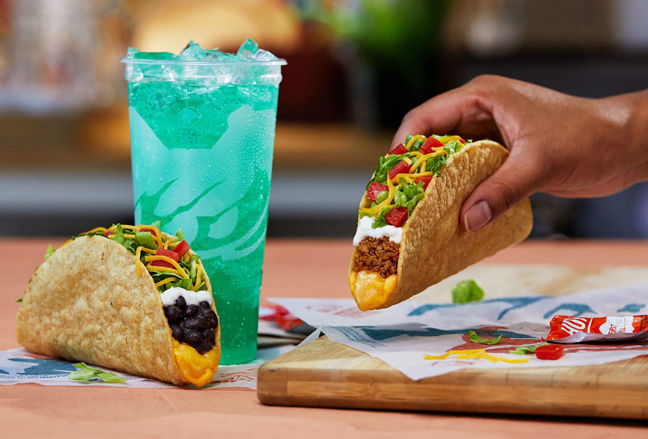The New Cantina Crispy Melt Taco Lands at Taco Bell for a Limited Time The New Cantina Crispy Melt Taco Lands at Taco Bell for a Limited Time