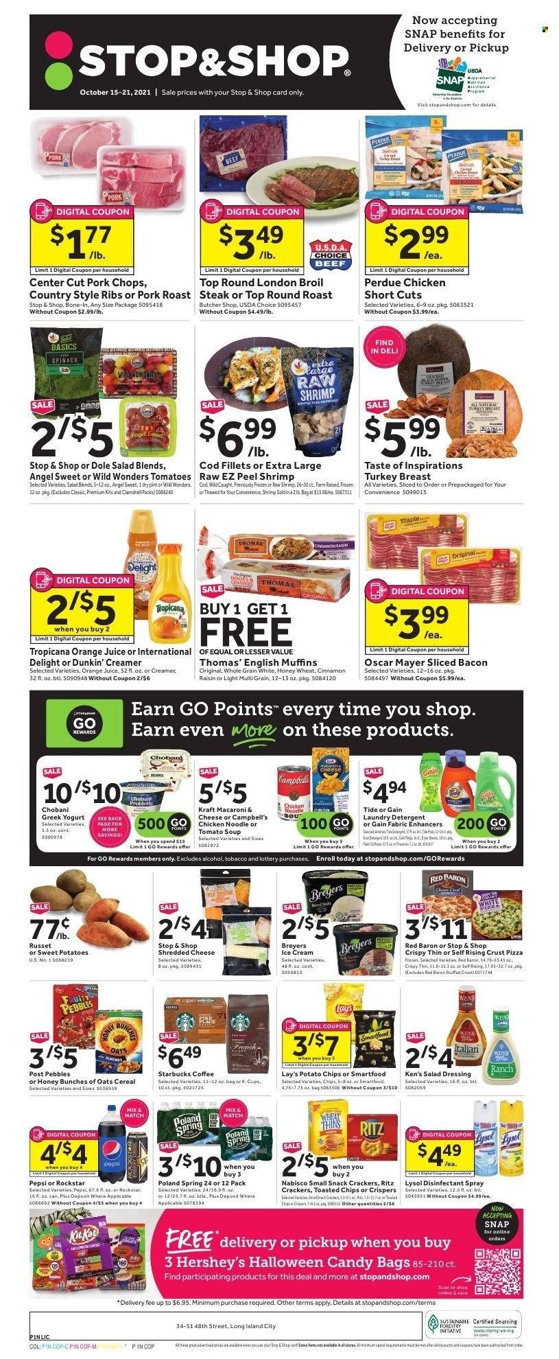 Stop & Shop (NY) Weekly Ad Flyer October 15 to October 22