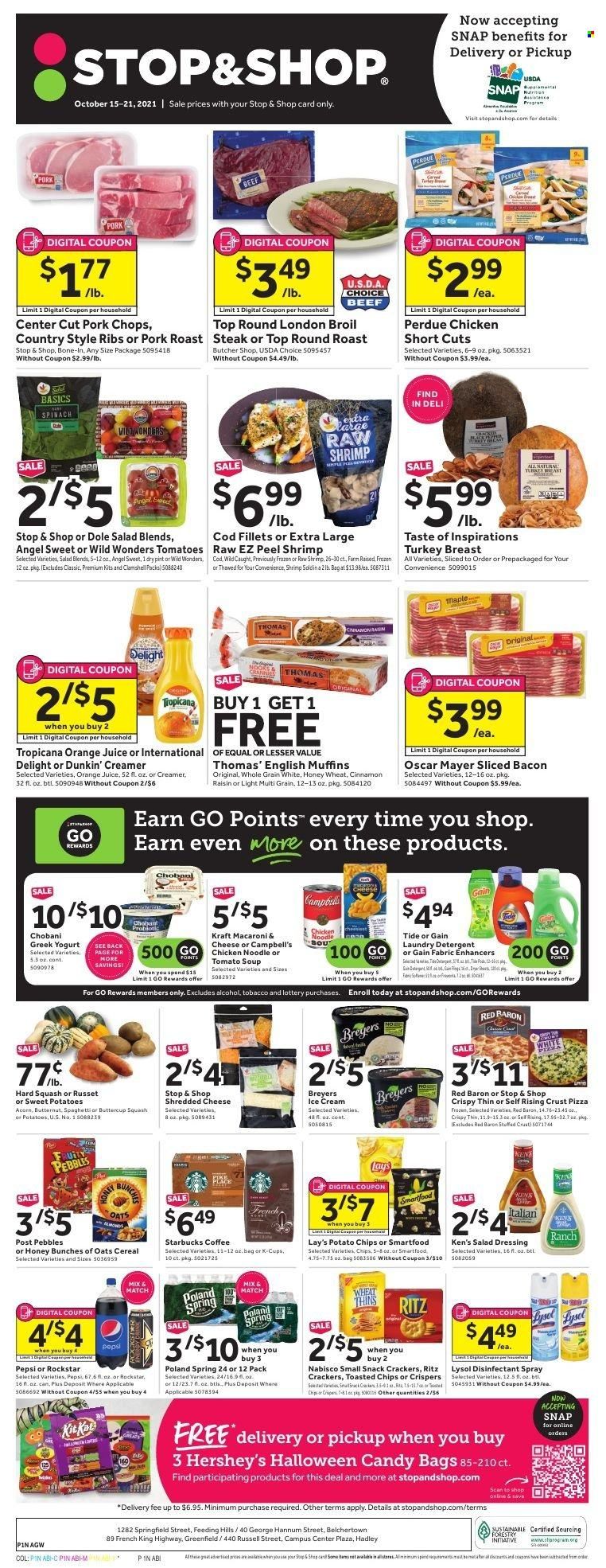 Stop & Shop (MA) Weekly Ad Flyer October 15 to October 22