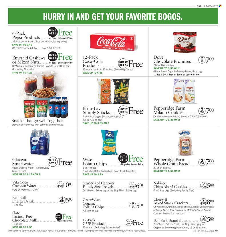 Publix (AL, FL, GA, NC, SC, TN) Weekly Ad Flyer October 15 to October 22