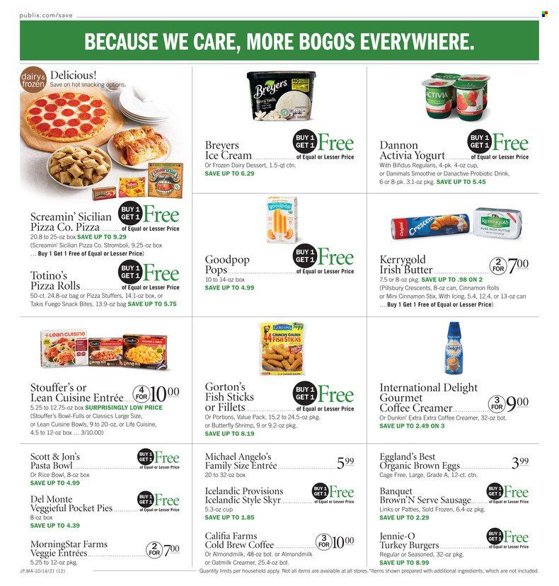 Publix (AL, FL, GA, NC, SC, TN) Weekly Ad Flyer October 15 to October 22