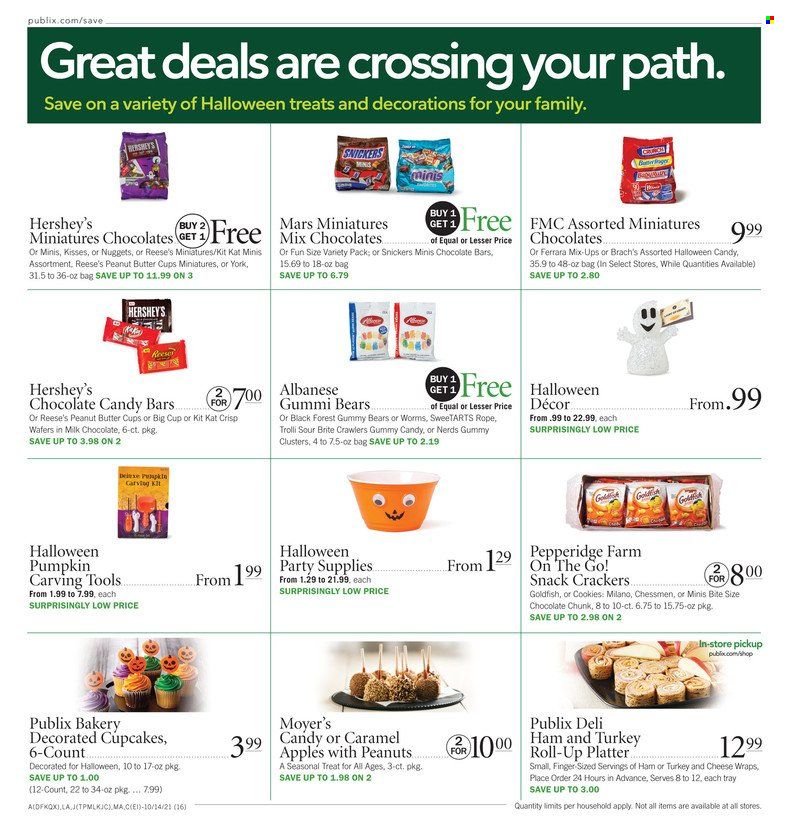 Publix (AL, FL, GA, NC, SC, TN) Weekly Ad Flyer October 15 to October 22