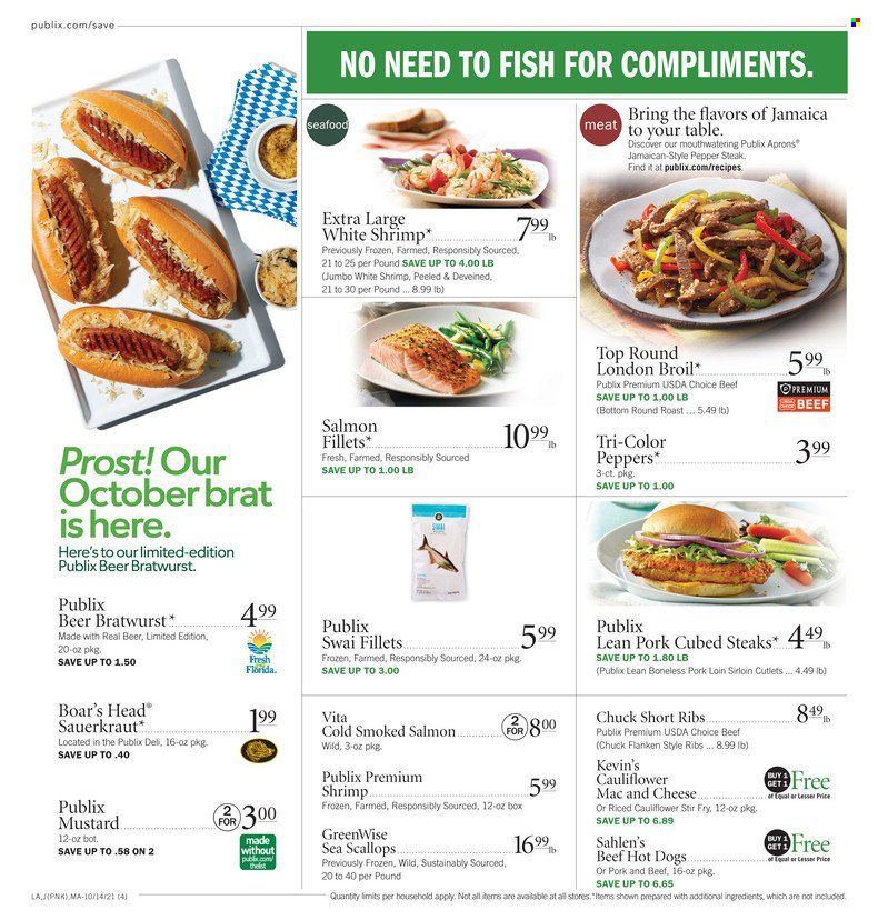 Publix (AL, FL, GA, NC, SC, TN) Weekly Ad Flyer October 15 to October 22