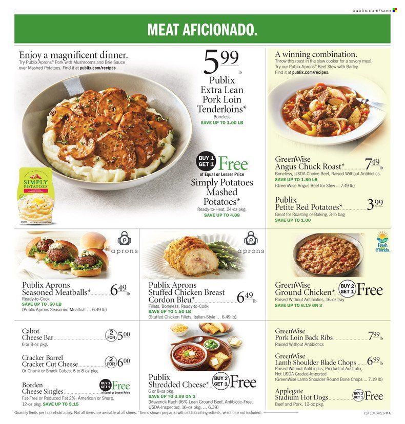 Publix (AL, FL, GA, NC, SC, TN) Weekly Ad Flyer October 15 to October 22