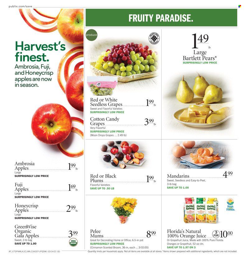 Publix (AL, FL, GA, NC, SC, TN) Weekly Ad Flyer October 15 to October 22