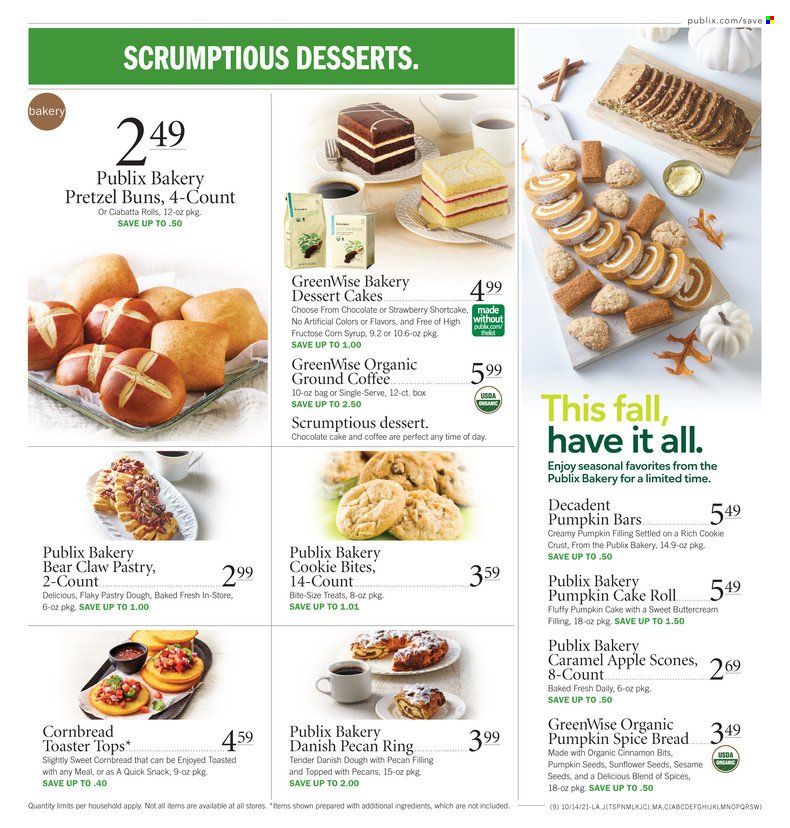 Publix (AL, FL, GA, NC, SC, TN) Weekly Ad Flyer October 15 to October 22