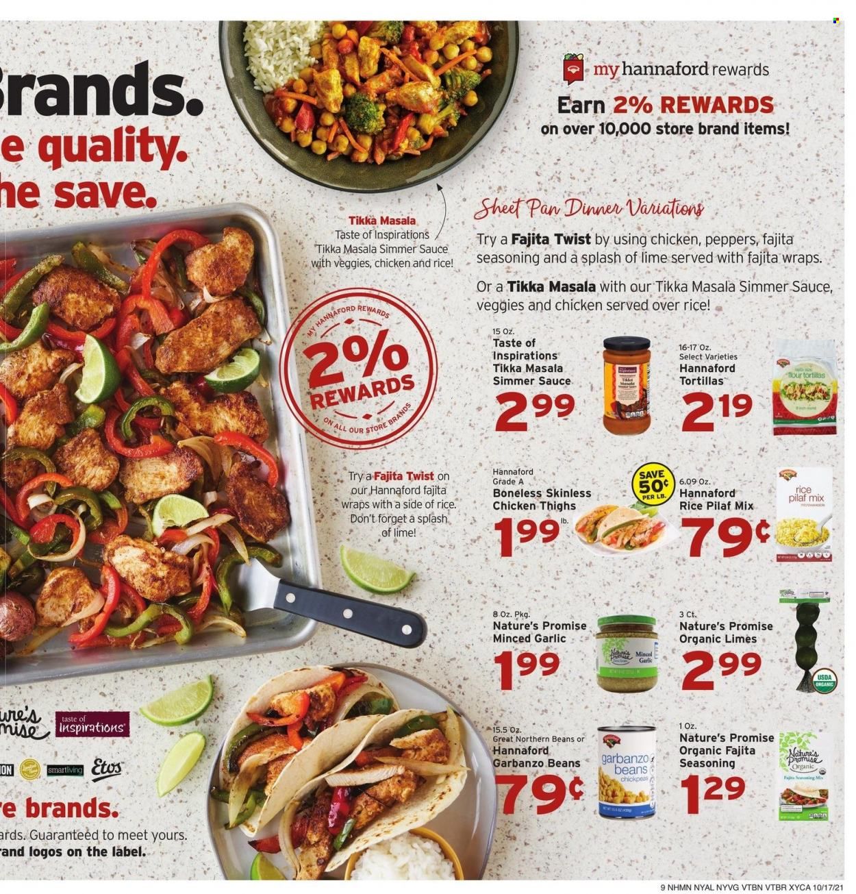 Hannaford (NY) Weekly Ad Flyer October 17 to October 24