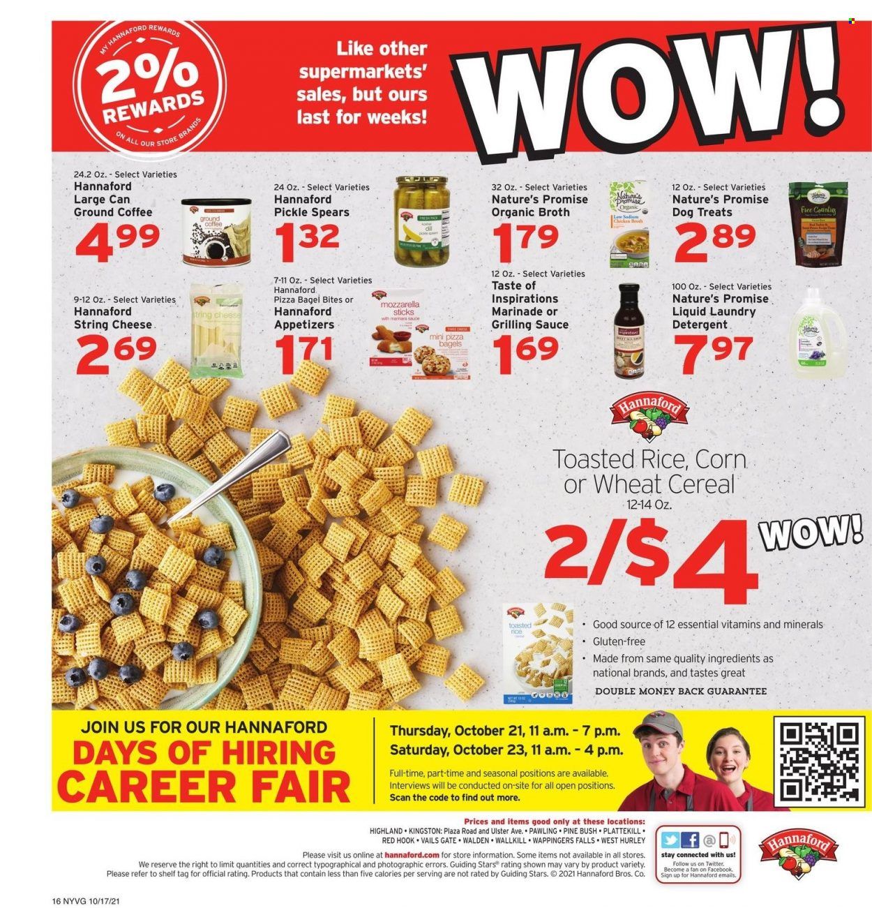 Hannaford (NY) Weekly Ad Flyer October 17 to October 24