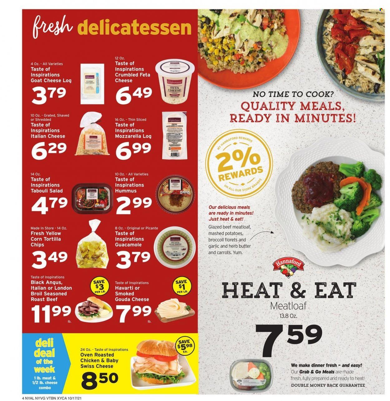 Hannaford (NY) Weekly Ad Flyer October 17 to October 24