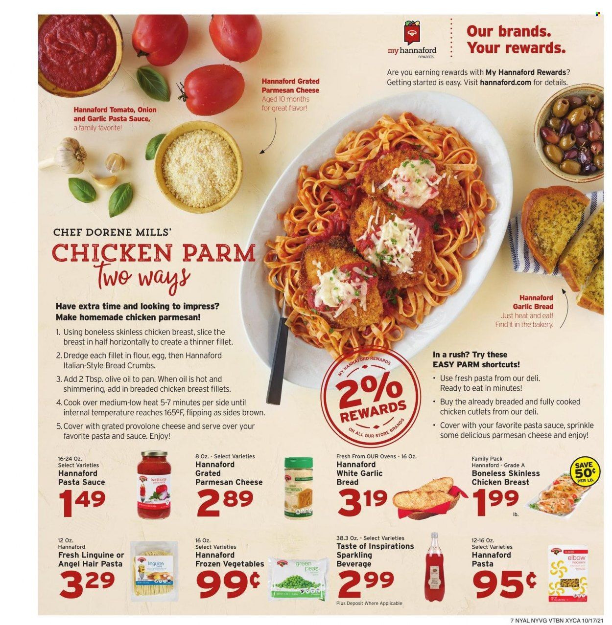 Hannaford (NY) Weekly Ad Flyer October 17 to October 24