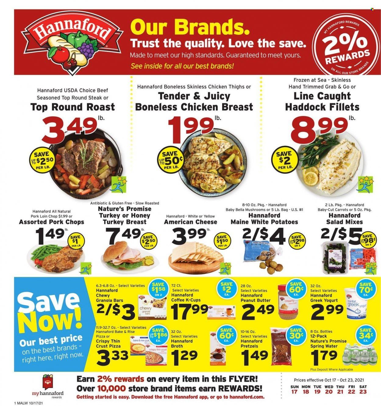 Hannaford (MA) Weekly Ad Flyer October 18 to October 25