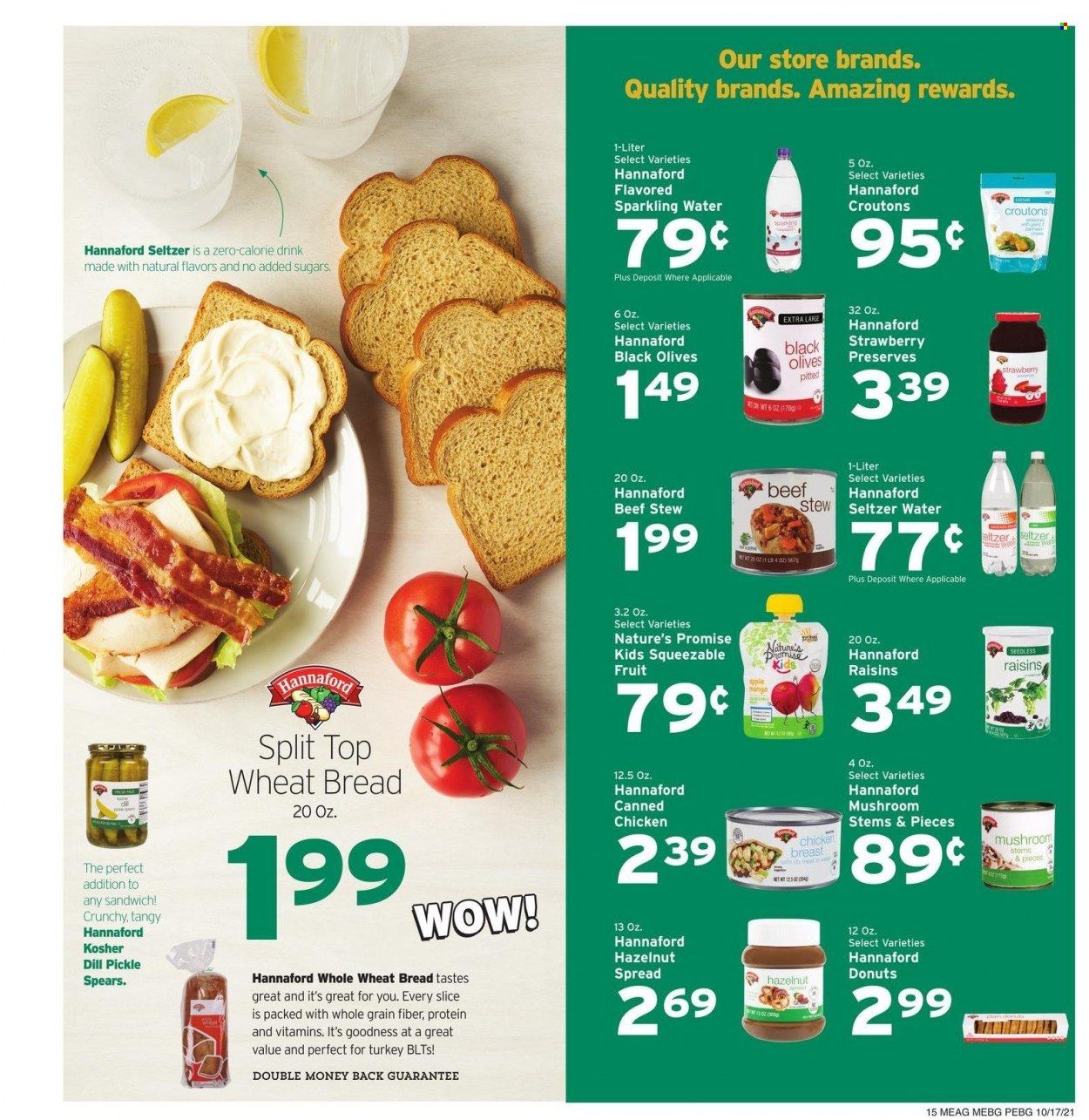 Hannaford (MA) Weekly Ad Flyer October 18 to October 25