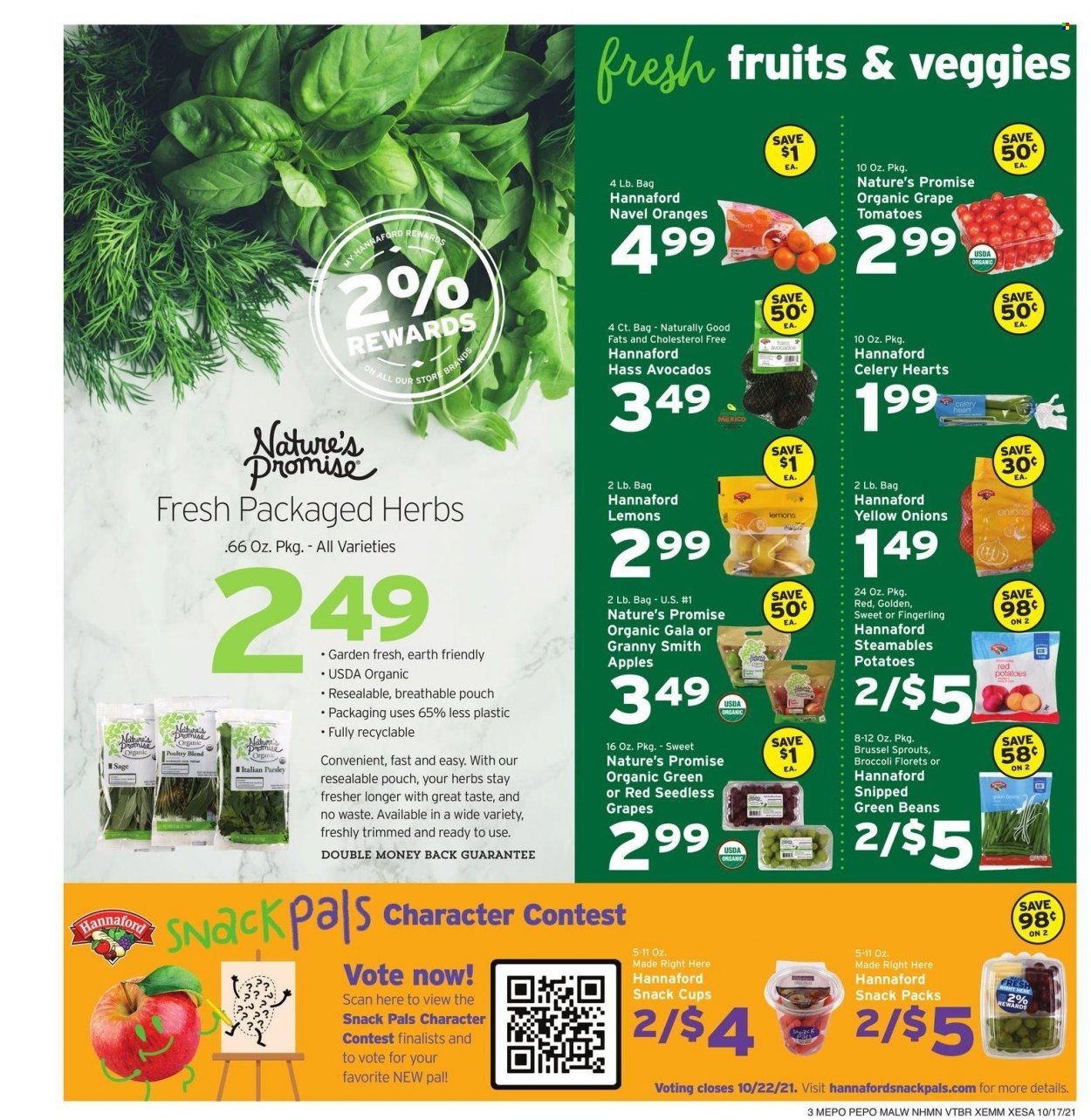 Hannaford (NH) Weekly Ad Flyer October 18 to October 25