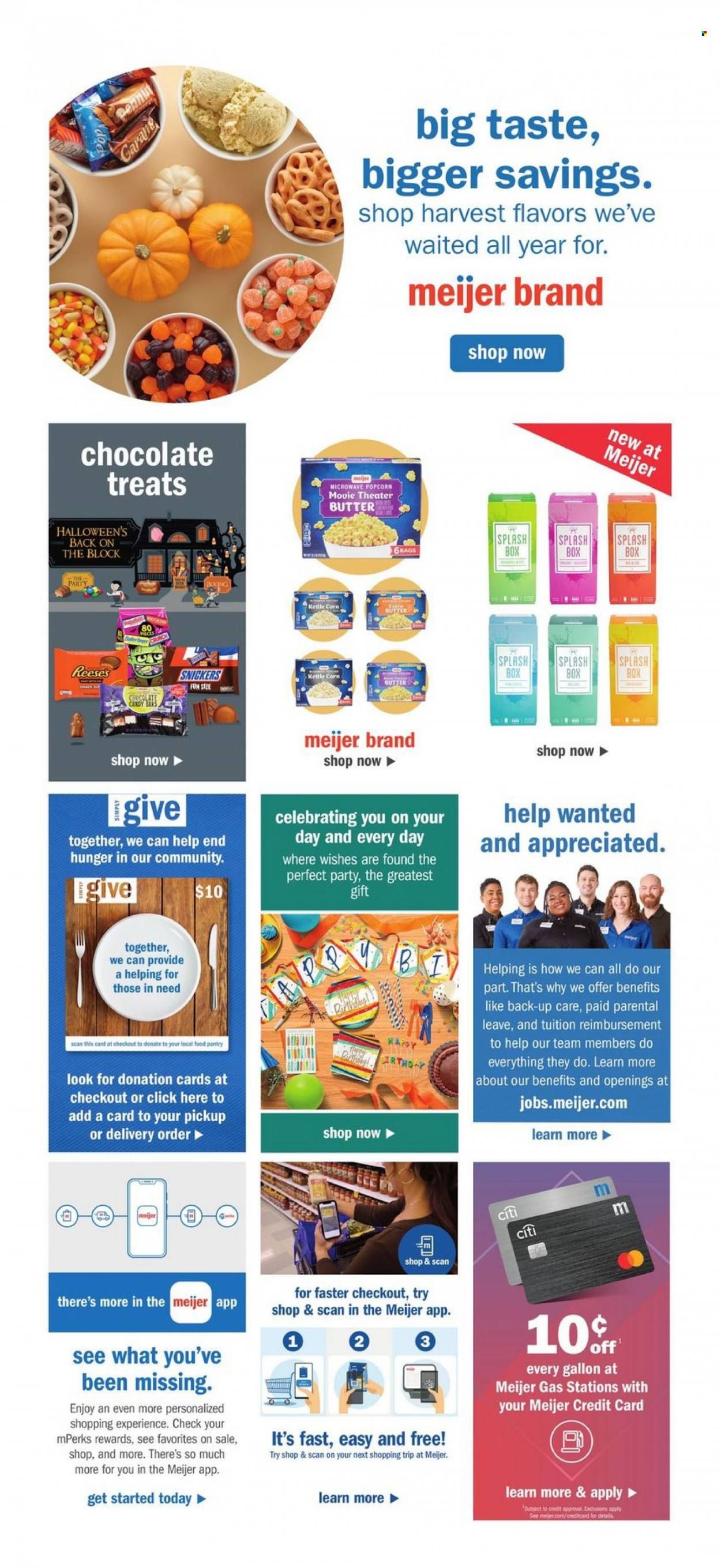 Meijer (MI) Weekly Ad Flyer October 18 to October 25