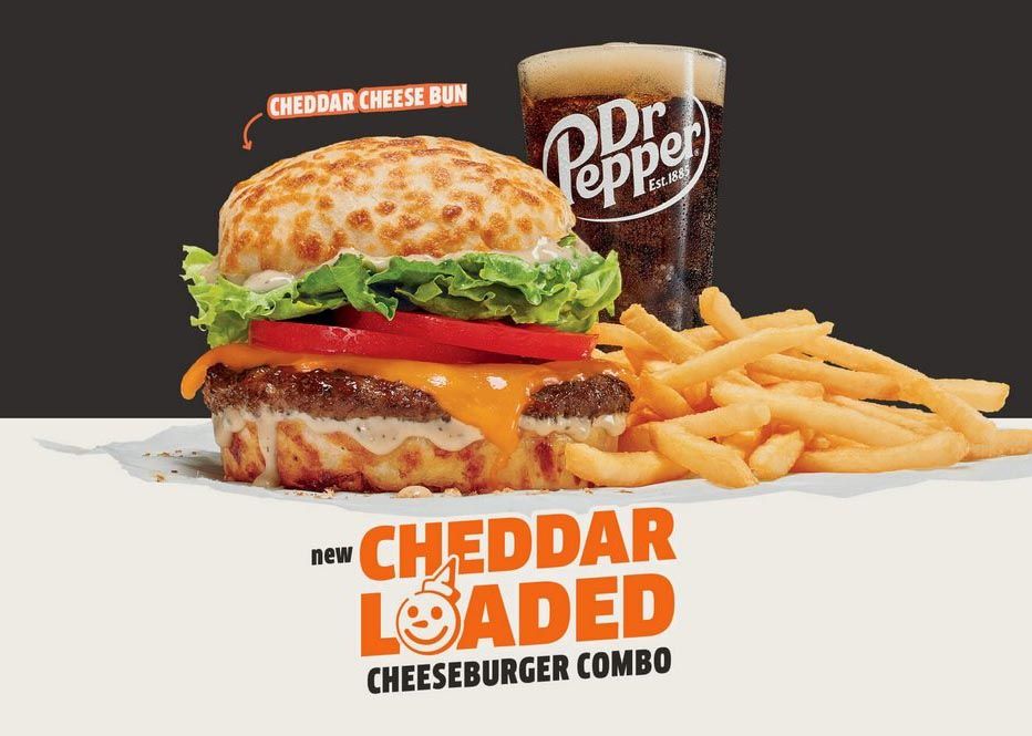 Jack In The Box Welcomes the New Cheddar Loaded Cheeseburger for a Short Time Only Jack In The Box Welcomes the New Cheddar Loaded Cheeseburger for a Short Time Only