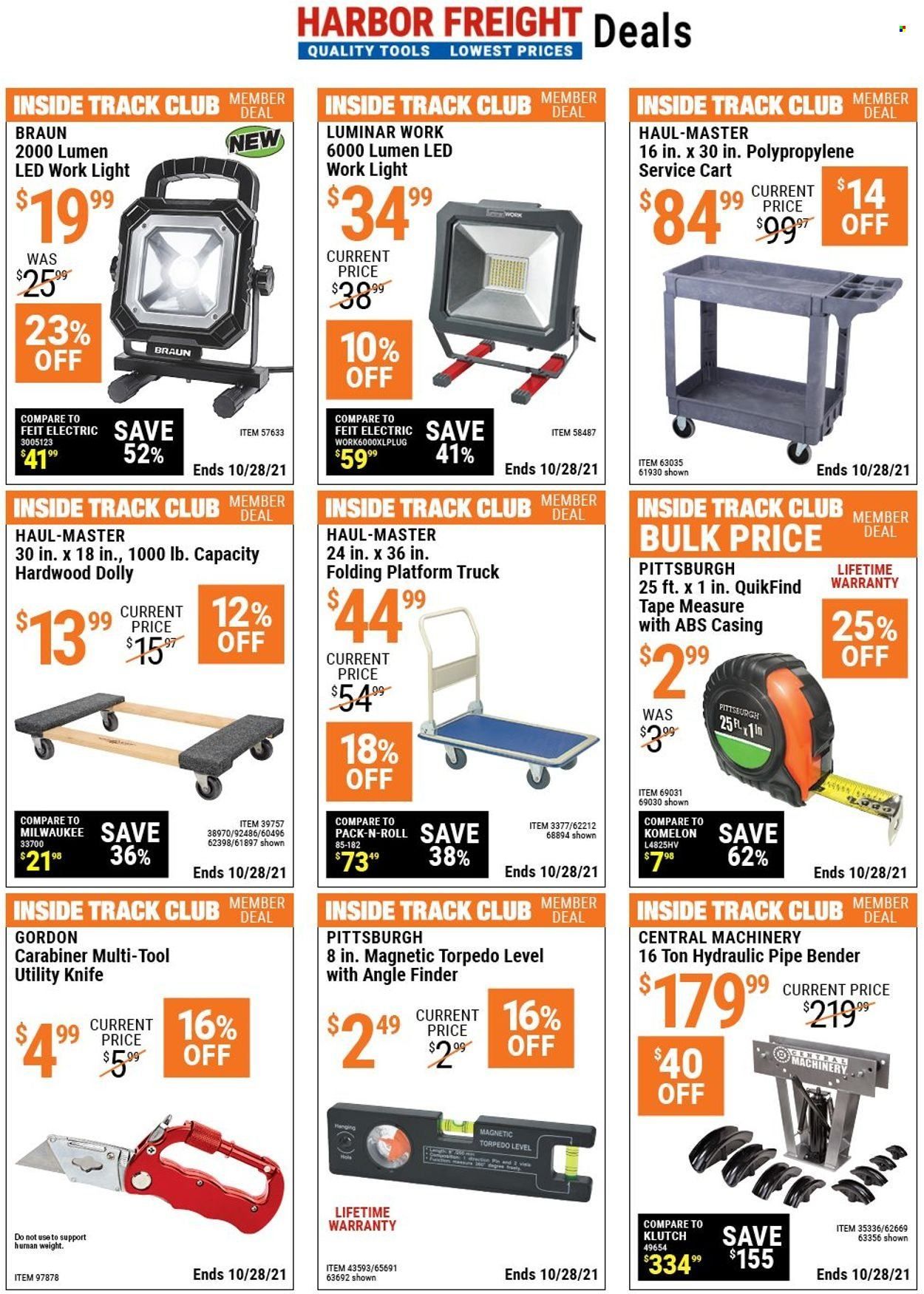Harbor Freight Weekly Ad Flyer October 19 to October 26
