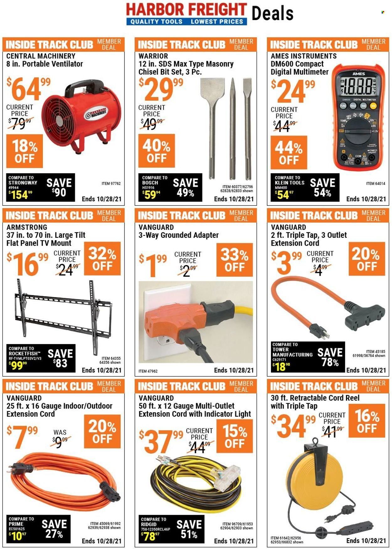 Harbor Freight Weekly Ad Flyer October 19 to October 26