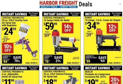 Harbor Freight Weekly Ad Flyer October 19 to October 26