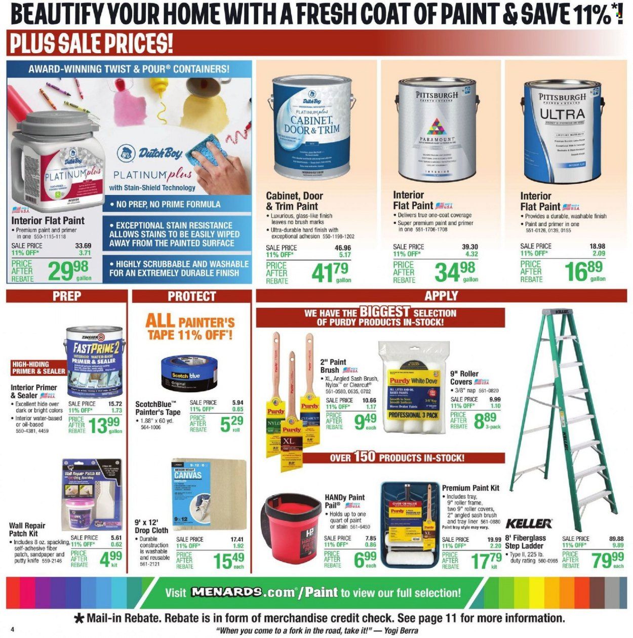 Menards Weekly Ad Flyer October 19 to October 26