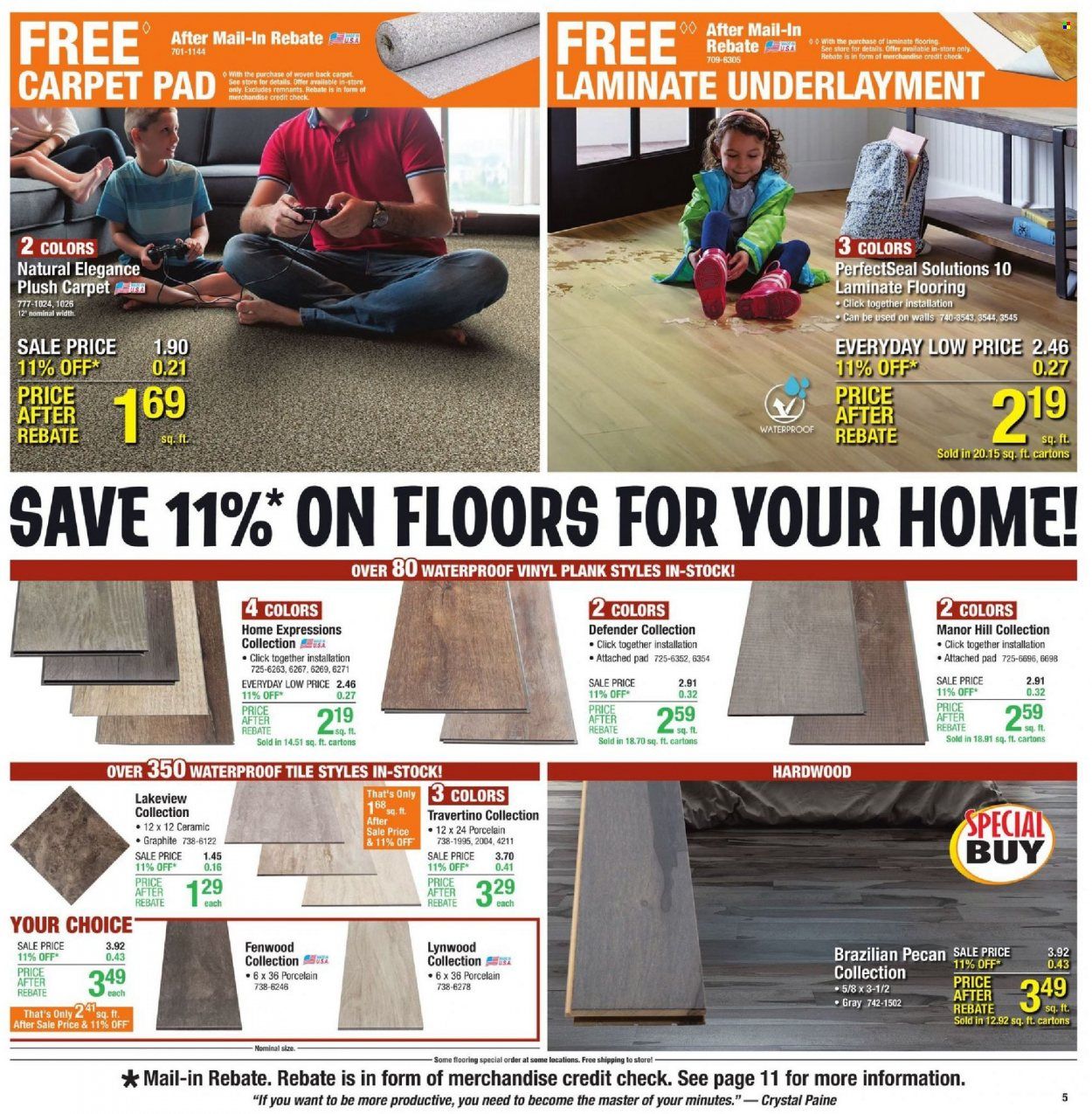 Menards Weekly Ad Flyer October 19 to October 26