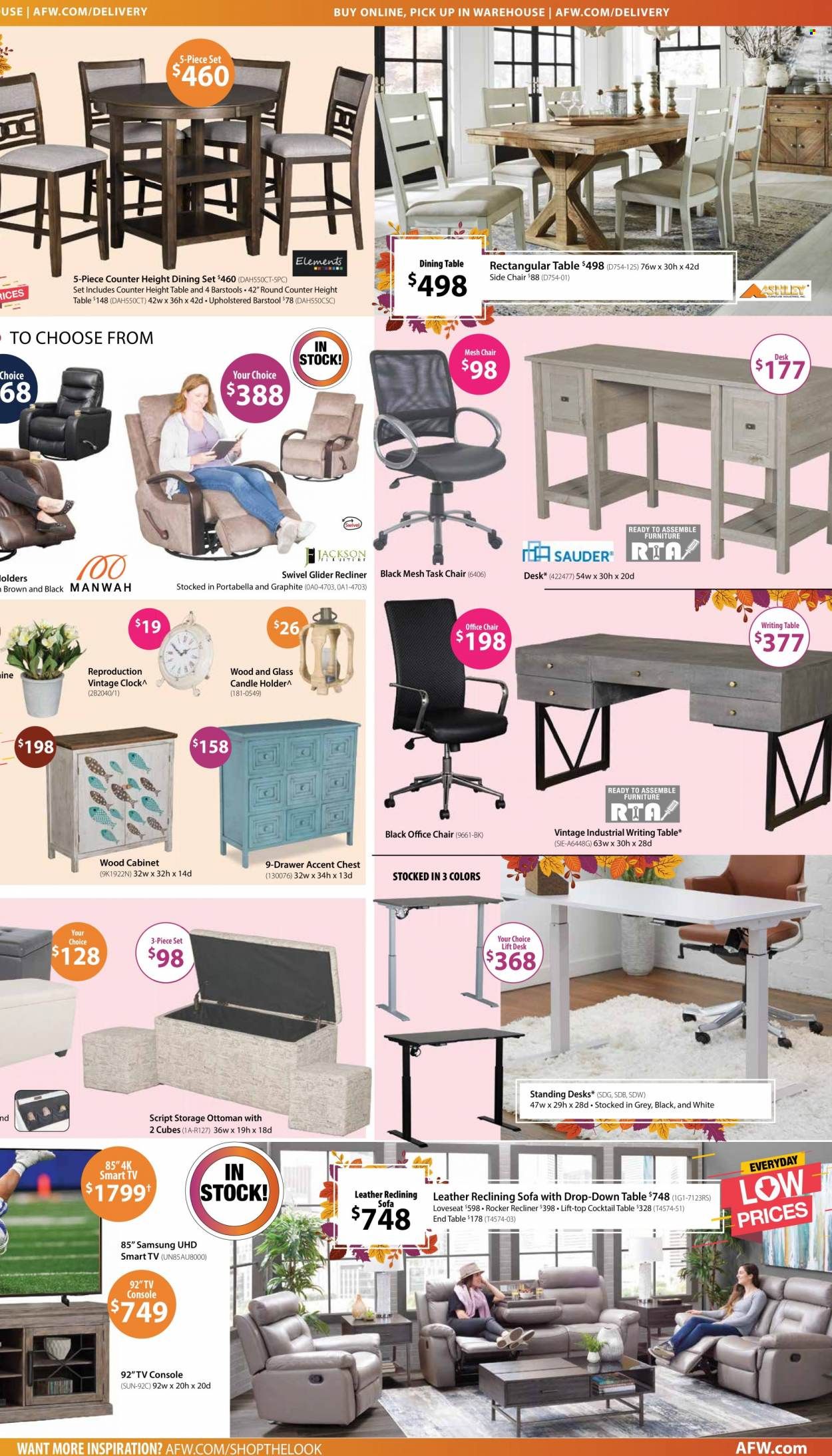 American Furniture Warehouse (AZ, CO, TX) Weekly Ad Flyer October 19 to October 26