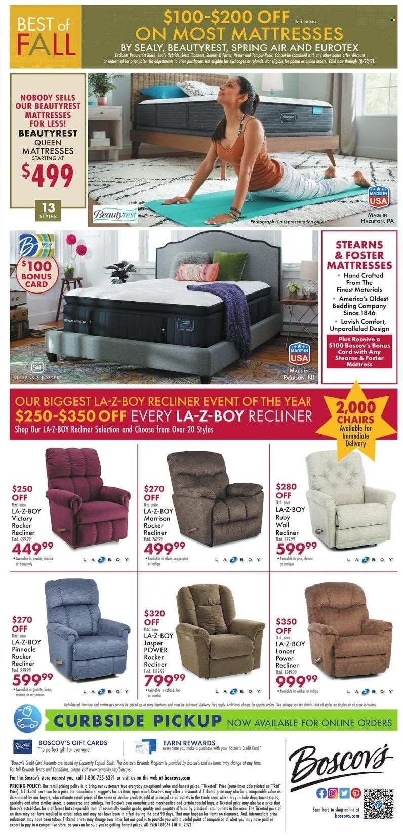 Boscov's (CT, DE, MD, NJ, NY, PA) Weekly Ad Flyer October 19 to October 26