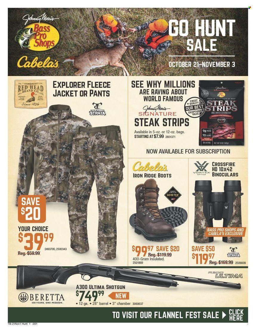 Bass Pro Shops Weekly Ad Flyer October 19 to October 26