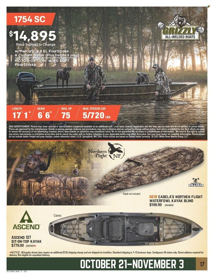 Bass Pro Shops Weekly Ad Flyer October 19 to October 26