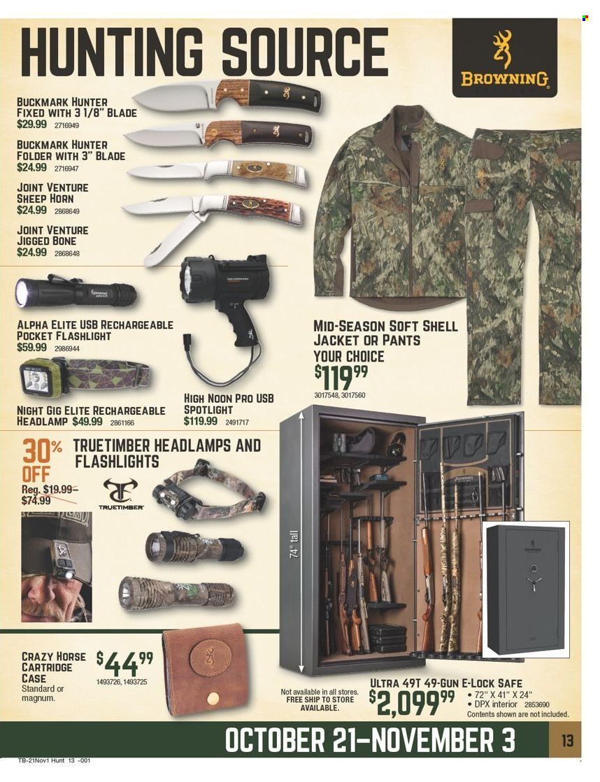 Cabela's Weekly Ad Flyer October 19 to October 26