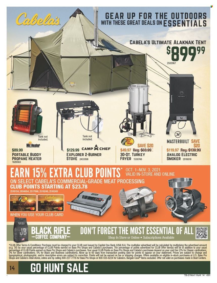 Cabela's Weekly Ad Flyer October 19 to October 26